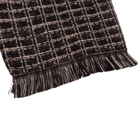 Maeve Anthropologie Tweed Twofer Fringe Layer Look Top - Picture 7 of 11